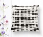 - K2030-1 - Realhomes  Modern Kareler Dijital Baskılı Dekoratif Kırlent Kılıfı Realhomes