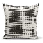 - K2030 - Realhomes  Modern Kareler Dijital Baskılı Dekoratif Kırlent Kılıfı Realhomes