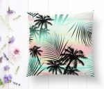 Livense Palmiye Yaprakları Özel Tasarım Yastık Kırlent Kılıfı Realhomes