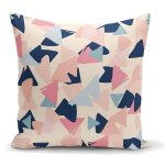 - K2063 - Realhomes  Renkli Geometrik Desenli Modern Yastık Kırlent Kılıfı Realhomes