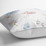 Livense Özel Tasarım Çiçek Desenli Modern Yastık Kırlent Kılıfı Realhomes