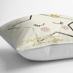 Modern Yıldız Desenli Dijital Baskılı Dekoratif Yastık Kılıfı Realhomes