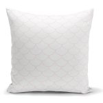 Pembe Geometrik Desenli Dijital Baskılı Dekoratif Yastık Kılıfı Realhomes