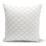 Özel Tasarım Geometrik Desenli Dijital Baskılı Kırlent Kılıfı Realhomes