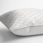 Özel Tasarım Geometrik Desenli Dijital Baskılı Kırlent Kılıfı Realhomes