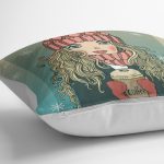 - K2181-3 - Realhomes Kış Temalı Pop Art Desenli Dijital Baskılı Modern Yastık Kılıfı Realhomes