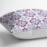 - K2205-3 - Realhomes  Modern Çiçek Resimli Dijital Baskılı Dekoratif Yastık Kılıfı Realhomes