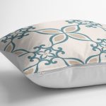 - K2213-3 - Realhomes  Etnik Motifli Dijital Baskılı Dekoratif Yastık Kırlent Kılıfı Realhomes