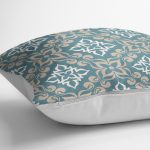 Geometrik Motifli Özel Tasarım Dijital Baskılı Kırlent Kılıfı Realhomes