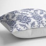 - K2268-3 - Realhomes Modern Damask Temalı Dijital Baskılı Dekoratif Kırlent Kılıfı Realhomes