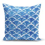 - K2297 - Realhomes Modern Geometrik Resimli Dijital Baskılı Yastık Kılıfı Realhomes