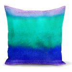 - K2307 - Realhomes Gökkuşağı Renkli Dijital Baskılı Modern Kırlent Kılıfı Realhomes