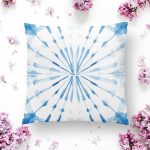 Ebru Motifli Dijital Baskılı Modern Kırlent Kılıfı Realhomes