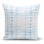 - K2311 - Realhomes  Su Damlası Temalı Dijital Baskılı Dekoratif Kırlent Kılıfı Realhomes