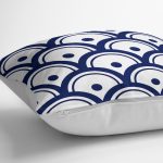 - K2320-3 - Realhomes Livense Geometrik Desenli Dekoratif Yastık Kırlent Kılıfı Realhomes