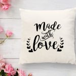 Living The Dream Yazılı Modern Yastık Kılıfı Realhomes