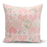 - K2354 - Realhomes  Kalpli Ogea Desenli Dekoratif Yastık Kırlent Kılıfı Realhomes