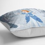 Sindirella Prenses Baskılı Dijital Baskılı Yastık Kırlent Kılıfı Realhomes