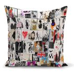 - K2382 - Realhomes  Toplu Model Resim Baskılı Dekoratif Yastık Kırlent Kılıfı Realhomes