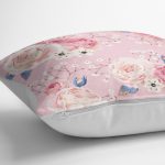 Pudra Temalı Kavaniçe Dijital Baskılı Yastık Kırlent Kılıfı Realhomes