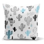 - K2427 - Realhomes Puanlı Çöl Bitkisi Yastık Kırlent Kılıfı Realhomes