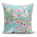 - K2444 - Realhomes Ebabil Kuşları Motifli Dekoratif Yastık Kırlent Kılıfı Realhomes