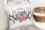 - K2449-2 - Realhomes Stay True Motifli Kavaniçe Desenli Dijital Baskılı Yastık Kırlent Kılıfı Realhomes