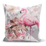 - K2465 - Realhomes  Kavaniçe Bal Peteği Desenli Modern Dijital Baskılı Yastık Kılıfı Realhomes