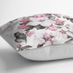 Toplu Kavaniçe Çiçek Baskılı Dijital Baskılı Yastık Kırlent Kılıfı Realhomes