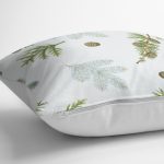 Çam Dalı Motifli Dijital Baskılı Yastık Kırlent Kılıfı Realhomes