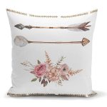 - K2510 - Realhomes Ok Desenli Dekoratif Yastık Kırlent Kılıfı Realhomes