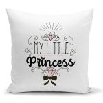 - K2570 - Realhomes  Elmas Baskılı Dekoratif Yastık Kırlent Kılıfı Realhomes