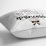 - K2570-3 - Realhomes  Elmas Baskılı Dekoratif Yastık Kırlent Kılıfı Realhomes