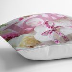 Aşk Temalı Dijital Baskılı Dekoratif Yastık Kırlent Kılıfı Realhomes