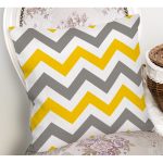 - Petek-K754-Gorsel4 - Realhomes Zigzag Desen Dijital Baskılı Dekoratif Yastık Kırlent Kılıfı Realhomes