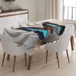 RealHomes Dijital Baskılı Masa Örtüsü - masa10 Realhomes