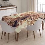 RealHomes Dijital Baskılı Masa Örtüsü - masa100 Realhomes