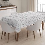 RealHomes Dijital Baskılı Masa Örtüsü - masa24 Realhomes