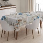 RealHomes Dijital Baskılı Masa Örtüsü - masa55 Realhomes