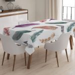 RealHomes Dijital Baskılı Masa Örtüsü - masa58 Realhomes