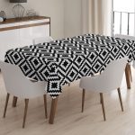 RealHomes Dijital Baskılı Masa Örtüsü - masa64 Realhomes