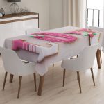 RealHomes Dijital Baskılı Masa Örtüsü - masa91 Realhomes