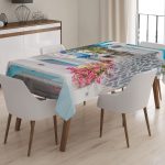 RealHomes Dijital Baskılı Masa Örtüsü - masa95 Realhomes