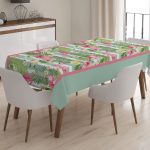 RealHomes Özel Tasarım Dijital Baskılı 3D Masa Örtüsü Realhomes