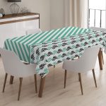 Fashion Girl Dijital Baskılı 3D Masa Örtüsü Realhomes