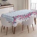 RealHomes Özel Tasarım Dijital Baskılı 3D Masa Örtüsü Realhomes