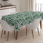 Modern Kuş Temalı Dijital Baskılı 3D Masa Örtüsü Realhomes