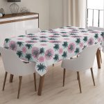 Geometrik Desenli Dijital Baskılı Masa Örtüsü Realhomes