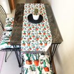 Kaktüs Baskılı Runner & Pofuduk Kombini Realhomes