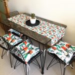 Kaktüs Baskılı Runner & Pofuduk Kombini Realhomes